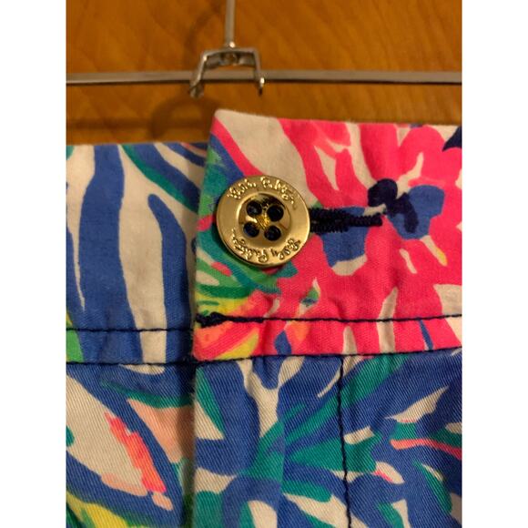 Lilly Pulitzer The Callahan Floral Size 4 Summer Shorts Women's - Picture 3 of 6